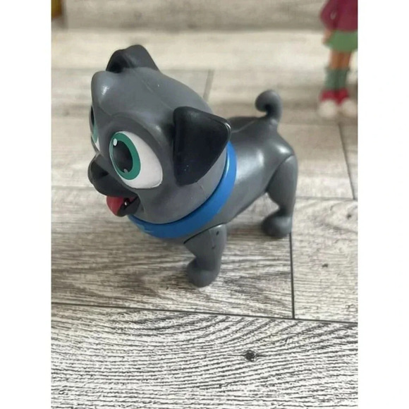 Lot of 5 Disney Jr. Puppy Dog Pals Figures Chloe Sitting Bob Rolly Bingo Lollie - Picture 4 of 12